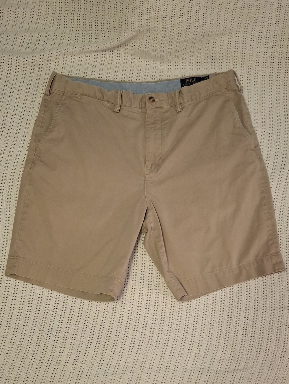 Polo Ralph Lauren Size 36 Waist Classic Fit Khaki Shorts Like New